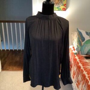 NWT LOFT Black Long Sleeve Tunic
